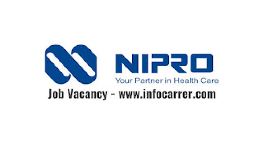 Job Vacancy PT Nipro Indonesia