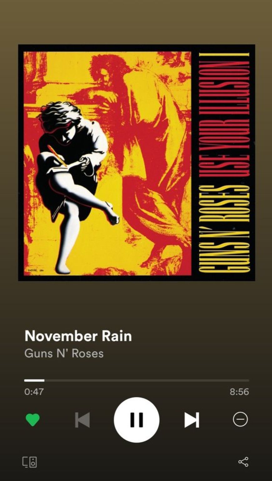 "November Rain": Sebuah Simfoni Cinta, Kehilangan, dan Kesedihan