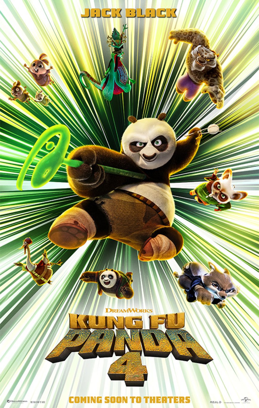 Kung Fu Panda 4: A New Adventure Full of Laughter and Thrilling Action