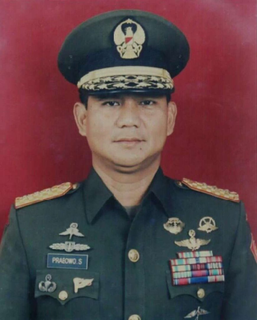 Jejak Karir Militer Prabowo Subianto